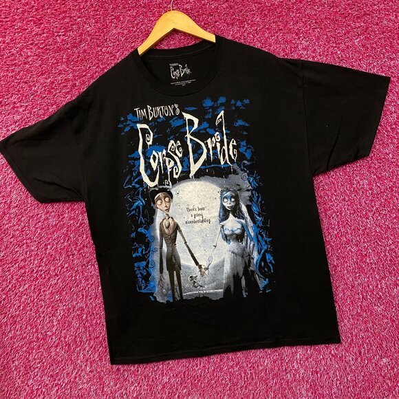 Tim Burtons Corpse Bride Movie Poster Promo T-Shirt XL - Picture 3 of 4